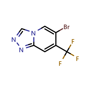 6-Bromo-7-(trifluoromethyl)-[1,2,4]triazolo[4,3-a]pyridine