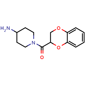 (4-Aminopiperidin-1-yl)(2,3-dihydrobenzo[b][1,4]dioxin-2-yl)methanone