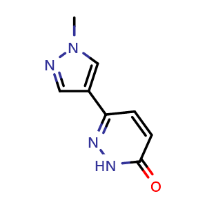 6-(1-Methyl-1H-pyrazol-4-yl)pyridazin-3(2H)-one