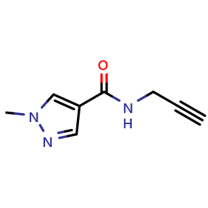 1-Methyl-N-(prop-2-yn-1-yl)-1H-pyrazole-4-carboxamide