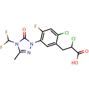 Chemical structure of Carfentrazone , CAS 128621-72-7, AChemBlock AD260504