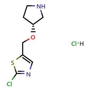(R)-2-Chloro-5-((pyrrolidin-3-yloxy)methyl)thiazole hydrochloride
