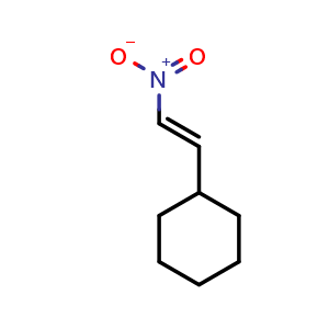 Chemical structure of [(E)-2-Nitroethenyl]cyclohexane , CAS 132839-80-6, AChemBlock AD260527