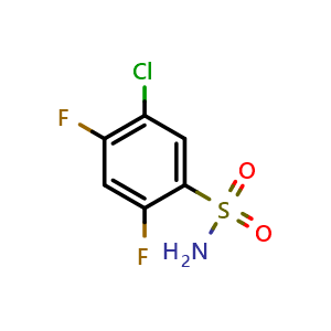 5-Chloro-2,4-difluorobenzenesulfonamide