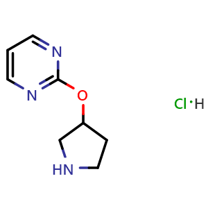 2-(Pyrrolidin-3-yloxy)pyrimidine hydrochloride