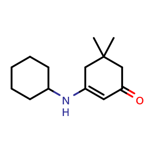 3-(Cyclohexylamino)-5,5-dimethylcyclohex-2-en-1-one