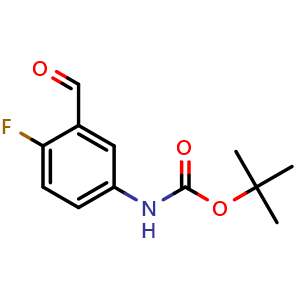 tert-Butyl (4-fluoro-3-formylphenyl)carbamate