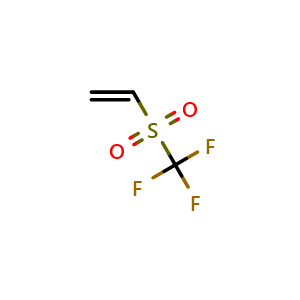 Chemical structure of Trifluoromethanesulfonylethene , CAS 18370-92-8, AChemBlock AD260698