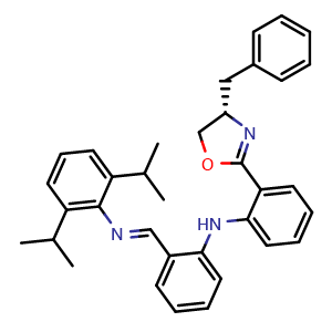 (S,E)-N-(2-((2-(4-Benzyl-4,5-dihydrooxazol-2-yl)phenyl)amino)benzylidene)-2,6-diisopropylaniline