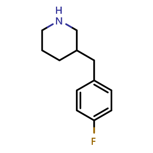 3-(4-Fluorobenzyl)piperidine