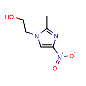Chemical structure of Isometronidazole , CAS 705-19-1, AChemBlock AD261048