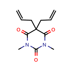 1,3-Dimethyl-5,5-diallylhexahydropyrimidine-2,4,6-trione