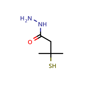 3-Methyl-3-sulfanylbutanehydrazide