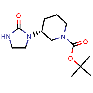 tert-Butyl (R)-3-(2-oxoimidazolidin-1-yl)piperidine-1-carboxylate
