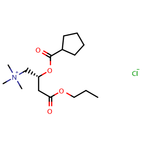 (R)-2-((cyclopentanecarbonyl)oxy)-N,N,N-trimethyl-4-oxo-4-propoxybutan-1-aminium chloride