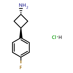 trans-3-(4-Fluorophenyl)cyclobutanamine hydrochloride