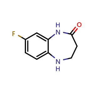 8-Fluoro-4,5-dihydro-1H-benzo[b][1,4]diazepin-2(3H)-one