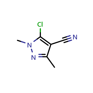 5-Chloro-1,3-dimethyl-1H-pyrazole-4-carbonitrile