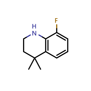 8-Fluoro-4,4-dimethyl-1,2,3,4-tetrahydroquinoline