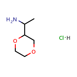 1-(1,4-Dioxan-2-yl)ethanamine hydrochloride
