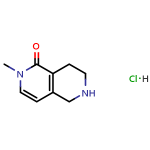 2-Methyl-5,6,7,8-tetrahydro-2,6-naphthyridin-1(2H)-one hydrochloride