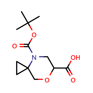 4-Boc-7-oxa-4-azaspiro[2.5]octane-6-carboxylic acid