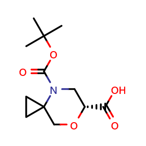 (R)-4-Boc-7-oxa-4-azaspiro[2.5]octane-6-carboxylic acid
