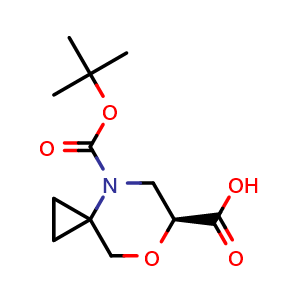 (S)-4-Boc-7-oxa-4-azaspiro[2.5]octane-6-carboxylic acid