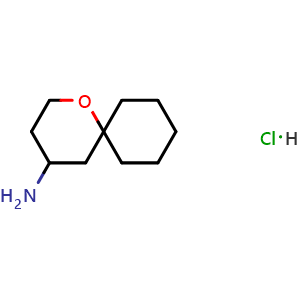 1-Oxaspiro[5.5]undecan-4-amine hydrochloride