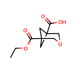 5-(Ethoxycarbonyl)-3-oxabicyclo[3.1.1]heptane-1-carboxylic acid