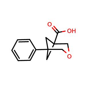 5-Phenyl-3-oxabicyclo[3.1.1]heptane-1-carboxylic acid