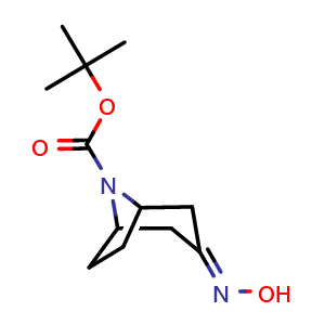 8-Boc-8-azabicyclo[3.2.1]octan-3-one oxime