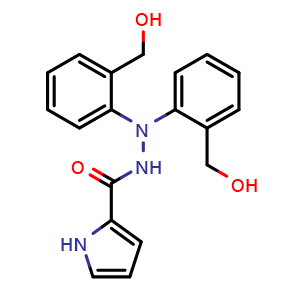 N',N'-Bis[2-(hydroxymethyl)phenyl]-1H-pyrrole-2-carbohydrazide