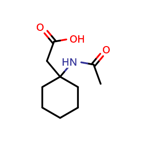 2-(1-Acetamidocyclohexyl)acetic acid