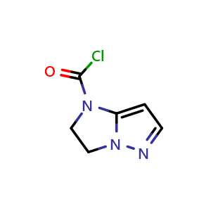 2,3-Dihydro-1H-imidazo[1,2-b]pyrazole-1-carbonyl chloride