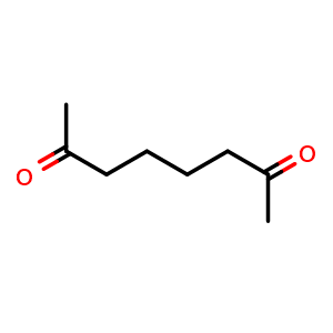 Chemical structure of Octane-2,7-dione , CAS 1626-09-1, AChemBlock AD261763