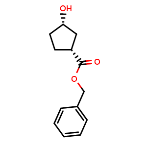 Benzyl (1R,3S)-3-Hydroxycyclopentanecarboxylate