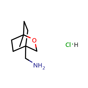 (1-Methyl-2-oxabicyclo[2.2.2]octan-4-yl)methanamine hydrochloride