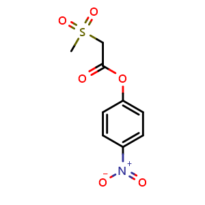 4-Nitrophenyl 2-(methylsulfonyl)acetate