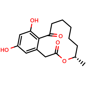Chemical structure of Curvularin , CAS 10140-70-2, AChemBlock AD261945