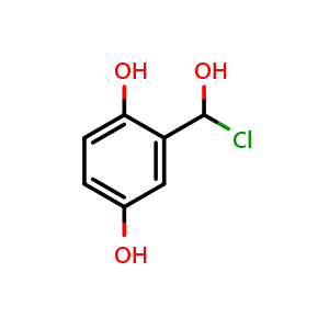 Chemical structure of Chlorogentisyl alcohol , CAS 32744-80-2, AChemBlock AD261957
