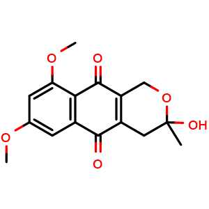 Chemical structure of Herbarin , CAS 36379-67-6, AChemBlock AD261958
