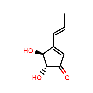 Chemical structure of Terrein , CAS 582-46-7, AChemBlock AD261965