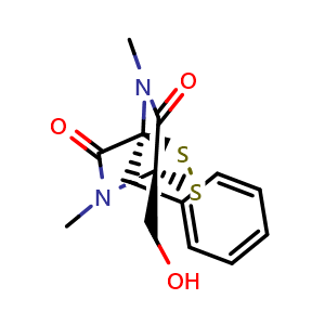 Chemical structure of Hyalodendrin , CAS 51920-94-6, AChemBlock AD261974