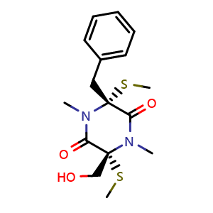 Chemical structure of Gliovictin , CAS 52080-06-5, AChemBlock AD261975
