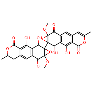 Chemical structure of Xanthoepocin , CAS 307494-35-5, AChemBlock AD261980