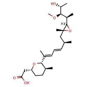Chemical structure of Herboxidiene , CAS 142861-00-5, AChemBlock AD261986