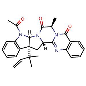 Chemical structure of N-5-Acetylardeemin , CAS 148441-26-3, AChemBlock AD261996