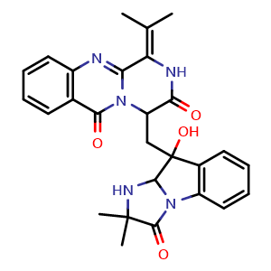 Chemical structure of Quinadoline A , CAS 1079096-19-7, AChemBlock AD262012