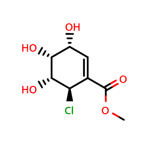 Chemical structure of Pericosine A , CAS 200335-68-8, AChemBlock AD262035